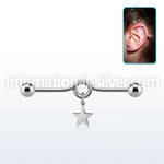 indd20 surgical steel belly bananas helix piercing