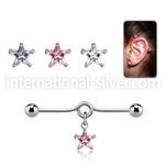 inddzs6 straight barbells surgical steel 316l helix