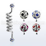 indfr5a straight barbells surgical steel 316l 