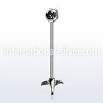 indsh27 straight barbells surgical steel 316l helix