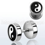 ip11 cheaters  illusion plugs and tapers surgical steel 316l ear lobe