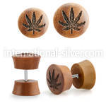 iplswb cheaters  illusion plugs and tapers organic body jewelry ear lobe