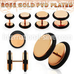 ipttr cheaters  illusion plugs and tapers anodized surgical steel 316l ear lobe