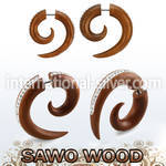 ispswf cheaters  illusion plugs and tapers organic body jewelry ear lobe