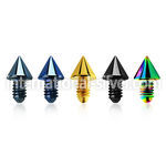 itcn2 dermals anodized surgical steel 316l surface piercings
