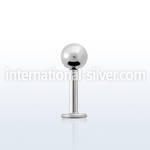 lbb5 labrets lip rings surgical steel 316l labrets chin