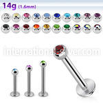 lbc3g labrets lip rings surgical steel 316l labrets chin