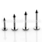 lbcn2 labrets lip rings surgical steel 316l labrets chin