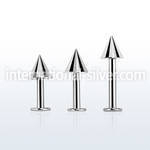 lbcn5 labrets lip rings surgical steel 316l labrets chin