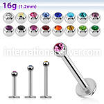 lbjb25 labrets lip rings surgical steel 316l labrets chin