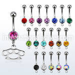 mcd376 belly rings surgical steel 316l belly button
