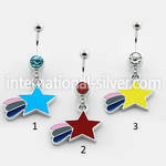 mcd410 belly rings surgical steel 316l belly button