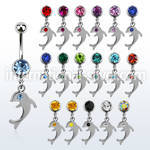 mcd446 belly rings surgical steel 316l belly button