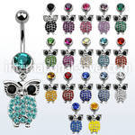 mcd451d belly rings surgical steel 316l belly button