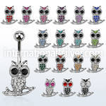 mcd465 belly rings surgical steel 316l belly button