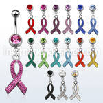 mcd501f belly rings surgical steel 316l belly button