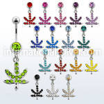 mcd577 belly rings surgical steel 316l belly button