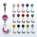 mcd734 belly rings surgical steel 316l belly button