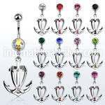 mcda2 belly rings surgical steel 316l belly button