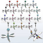 mcddgc belly rings surgical steel 316l belly button