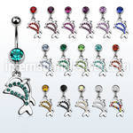 mcddp17 belly rings surgical steel 316l belly button
