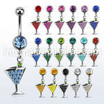 mcdmar2 belly rings surgical steel 316l belly button