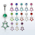 mcdsar5 belly rings surgical steel 316l belly button