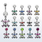 mcdsk4 belly rings surgical steel 316l belly button