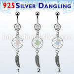 mcdvd1 belly rings surgical steel 316l belly button