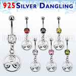 mcdvd23 belly rings surgical steel 316l belly button