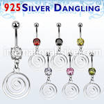 mcdvd32 belly rings surgical steel 316l belly button