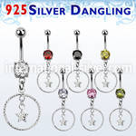 mcdvd33 belly rings surgical steel 316l belly button