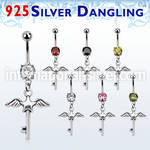 mcdvd3 belly rings surgical steel 316l belly button
