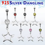 mcdvd8 belly rings surgical steel 316l belly button