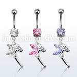 mcdz103 belly rings surgical steel 316l belly button