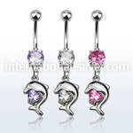 mcdz300 belly rings surgical steel 316l belly button