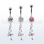 mcdz410 belly rings surgical steel 316l belly button
