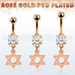 mdrz758 belly rings anodized surgical steel 316l belly button