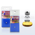 mgb4 fake illusion body jewelry surgical steel 316l belly button