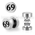 mip12 cheaters  illusion plugs and tapers surgical steel 316l belly button