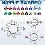 mjnp103 straight barbells surgical steel 316l nipple