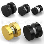 mptrd cheaters  illusion plugs and tapers anodized surgical steel 316l belly button