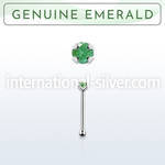 nbpge10 nose bone silver 925 nose