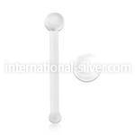nbrt nose bone acrylic body jewelry nose