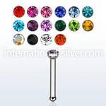 nbs20 nose bone surgical steel 316l nose