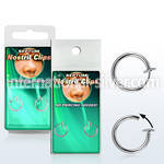 nocirx fake illusion hoops others belly button