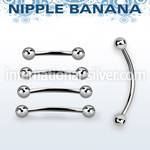 npbnb4 micro curved barbells surgical steel 316l nipple