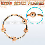 nr27rs nose hoop silver 925 nose
