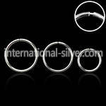 nr31 seamless segment rings silver 925 nose
