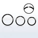 nr31bl seamless segment rings silver 925 nose